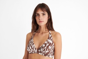 Coffee Eres Storm Full-cup Triangle Women's Bikini Top | TA6705293