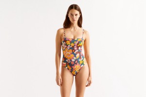 Flower Eres Cajou Tank Imprime Flower Power Women's One piece | AF2569410