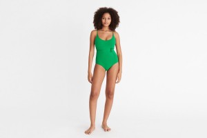 Green Eres Cosmic Tank Fou Women's One piece | NA4510869