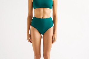 Green Eres Patine High-waisted Bikini Jungle 23e Women's Bikini Bottoms | LD0925413