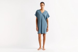 Lavender Eres Tali Short-tunic Requin Bleu 23e Women's Sarong | FH4056328