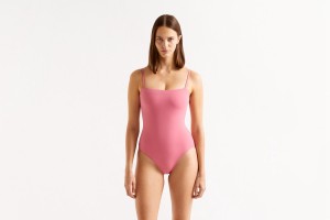 Light Pink Eres Aquarelle Tank 23e Women's One piece | AP0374218