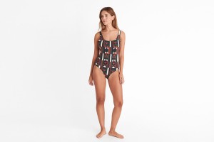 Multicolor Eres Structure Tank Imprime Kaleido Eclipse Women's One piece | FP0347189