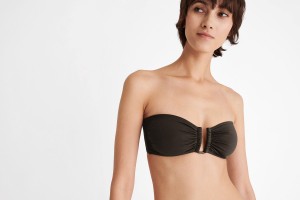 Olive Eres Show Bandeau Women's Bikini Top | GX8416039