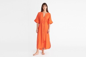 Orange Eres Bibi Kaftan 24e Women's Dress | HD8542960