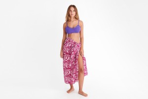 Pink Eres Weather Women's Sarong | QV6972453