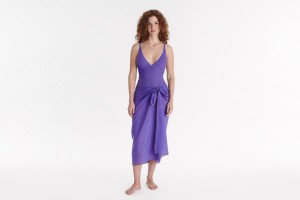 Purple Eres Cabine Women's Sarong | BL2315674