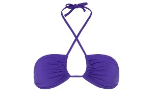 Purple Eres Energie Small Triangle Women's Bikini Top | FT2510934