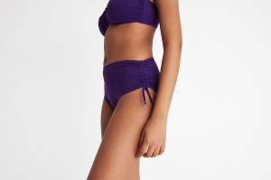 Purple Eres Ever High-waisted Women's Bikini Bottoms | MH7239150