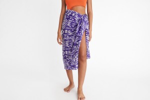 Purple Eres Weather Women's Sarong | NV6578940