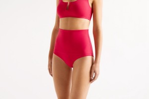 Red Eres Gredin High-waisted Bikini Grenadine 23e Women's Bikini Bottoms | LO5196482