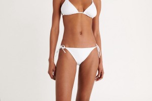 White Eres Malou Thin Bikini Women's Bikini Bottoms | JN1875069