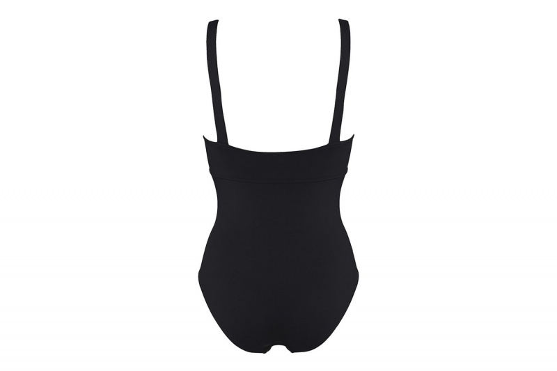 Black Eres Arnaque Tank Women's One piece | AE9452367