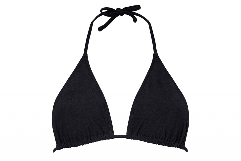 Black Eres Energie Small Triangle Women's Bikini Top | OX6089537