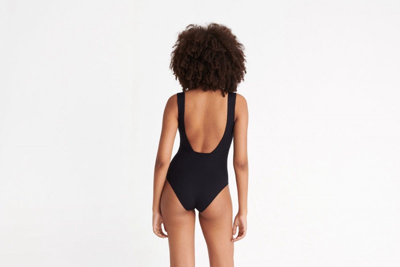 Black Eres Hold Up Sophisticated Women's One piece | UN0682913