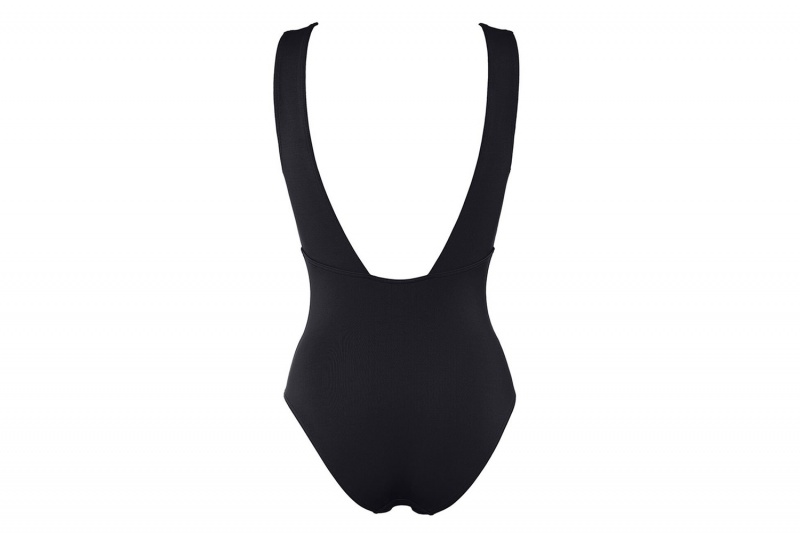 Black Eres Hold Up Sophisticated Women's One piece | UN0682913