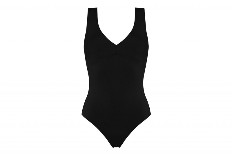 Black Eres Hold Up Sophisticated Women's One piece | ZU4306857