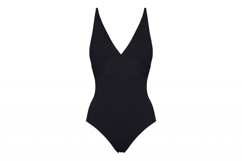 Black Eres Larcin Triangle Women's One piece | ZB7186039