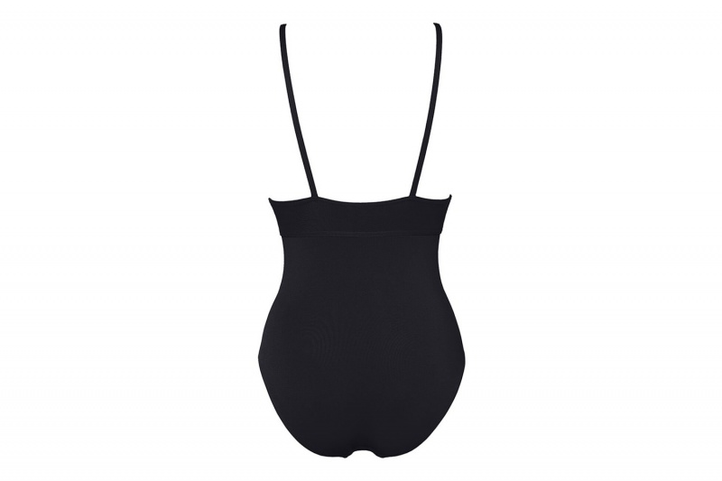 Black Eres Larcin Triangle Women's One piece | ZB7186039