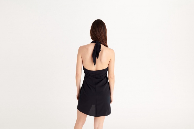 Black Eres Mimi Short Women's Dress | DR2953816