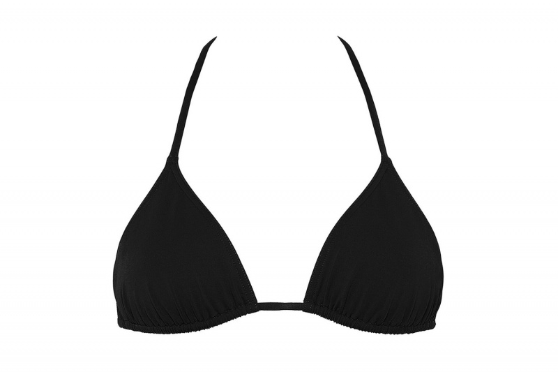 Black Eres Mouna Small Triangle Women's Bikini Top | DC9436870