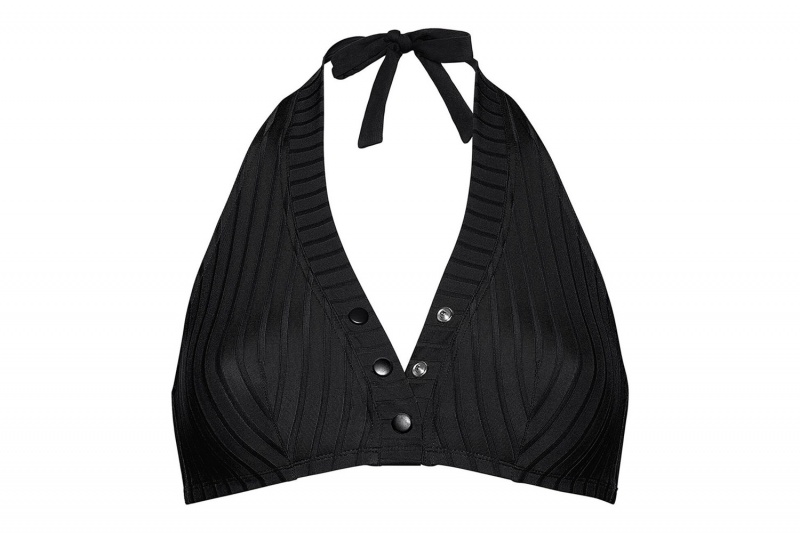 Black Eres Pisco Sour Full-cup Triangle Women's Bikini Top | NO8340619