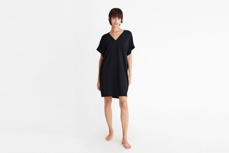 Black Eres Tali Short-tunic Women's Sarong | ZC0157436