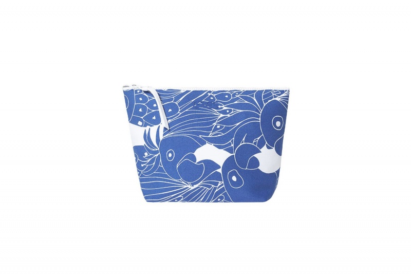 Blue Eres Pocket Perroquet Imprime Perroquet Women's Pouches | EY8712043