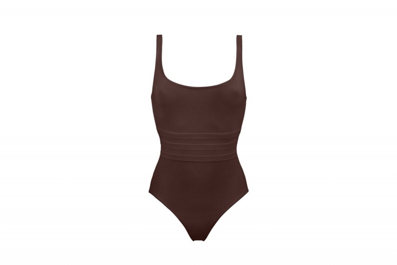 Brown Eres Asia Tank 23e Women's One piece | QR0469253