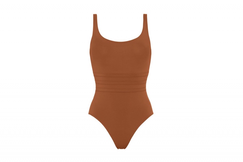 Brown Eres Asia Tank Women's One piece | DV8603714