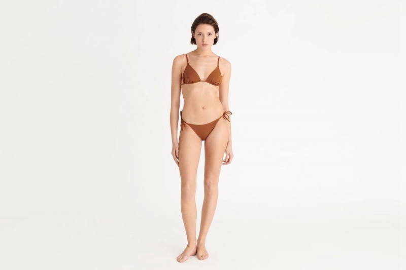 Brown Eres Malou Thin Bikini Women's Bikini Bottoms | FU8259764