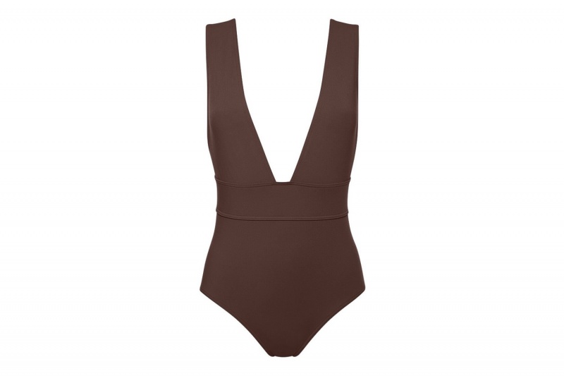 Brown Eres Pigment Sophisticated 23e Women's One piece | NW9521368