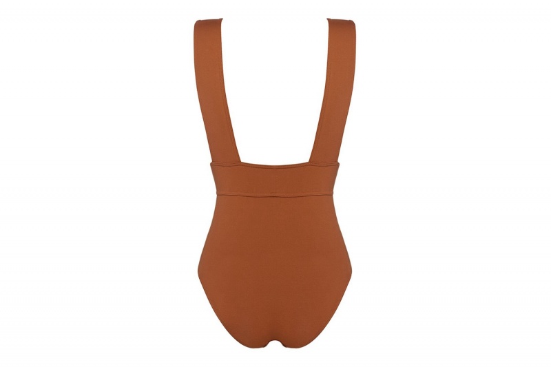 Brown Eres Pigment Sophisticated Women's One piece | DM8524613