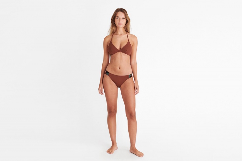 Brown Eres Poesie Classic Medina Women's Bikini Bottoms | MS7643280