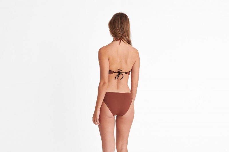 Brown Eres Poesie Classic Medina Women's Bikini Bottoms | MS7643280