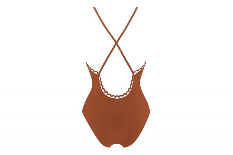 Brown Eres Sunlight Sophisticated Women's One piece | EV5067823