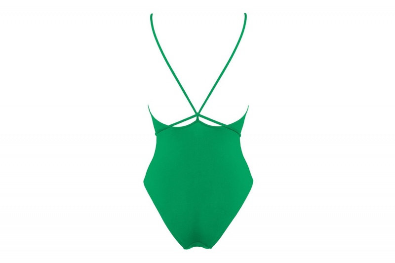 Green Eres Cosmic Tank Fou Women's One piece | NA4510869