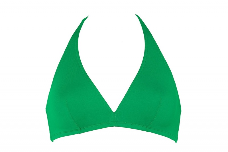 Green Eres Gang Full-cup Triangle Fou Women's Bikini Top | LH0731864