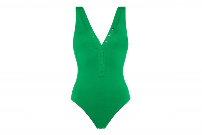 Green Eres Icone Tank Fou Women's One piece | EO3604817