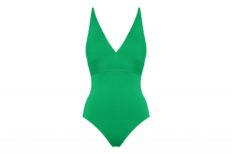 Green Eres Larcin Triangle Fou Women\'s One piece | DL3160879