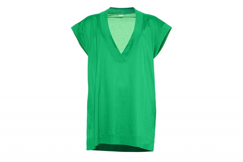 Green Eres Renee Fou Women's T Shirts | IQ5204398