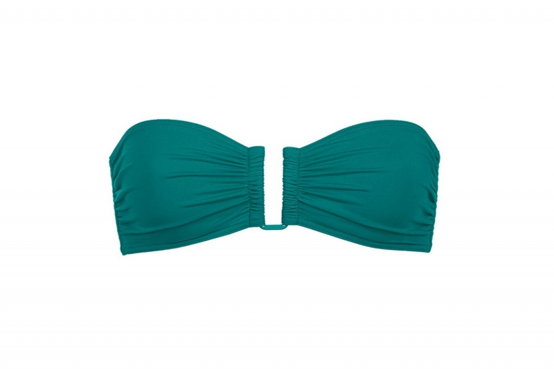 Green Eres Show Bandeau Jungle 23e Women's Bikini Top | OL5314870