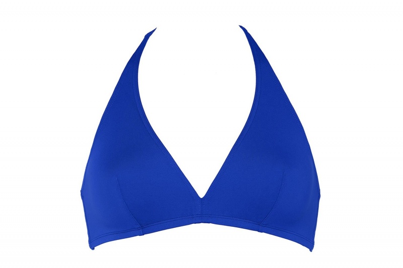 Indigo Eres Gang Full-cup Triangle Women's Bikini Top | ZB2514308