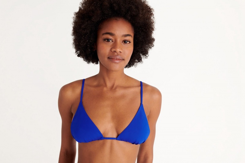 Indigo Eres Mouna Small Triangle Women\'s Bikini Top | MU4685731