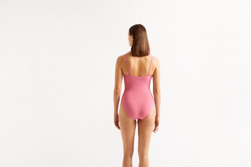 Light Pink Eres Aquarelle Tank 23e Women's One piece | AP0374218