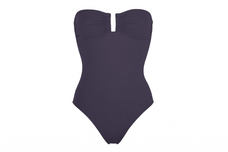 Navy Eres Cassiopée Bustier Women's One piece | ND6180237