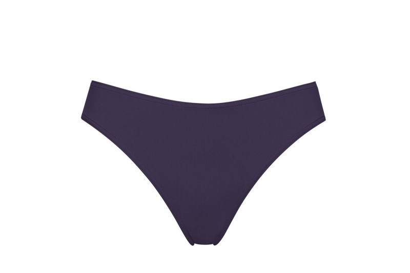 Navy Eres Coulisses High-waisted Women's Bikini Bottoms | VB0172638