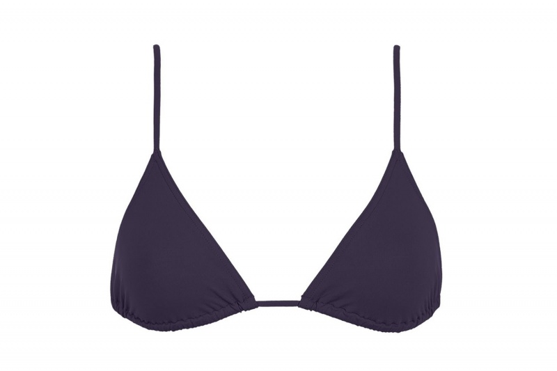 Navy Eres Mouna Small Triangle Women's Bikini Top | OH5341680