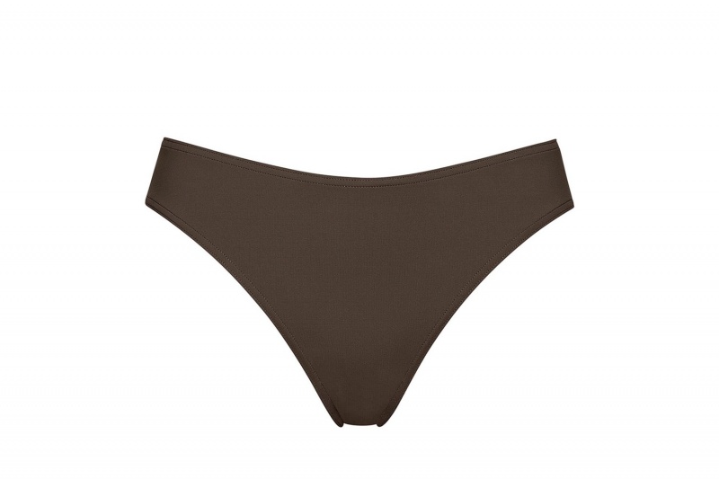 Olive Eres Coulisses High-waisted Women's Bikini Bottoms | SC8697123