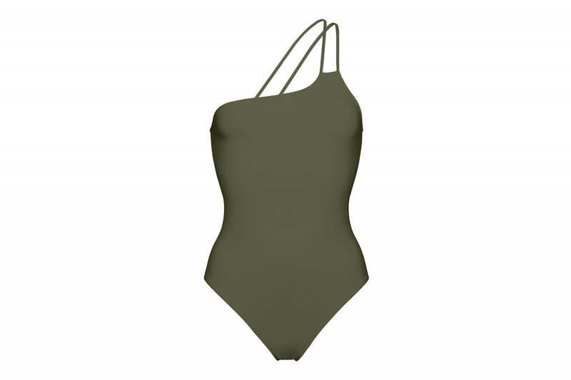 Olive Eres Guarana One-shoulder Women's One piece | DV6941072